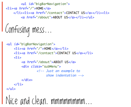 aquamacs correct indentation