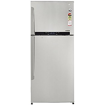 LG 495 L 4 Star Frost-Free Double-Door Refrigerator (GL-T542GNSX, Noble Steel, 2 in 1 Convertible,Inverter Compressor)