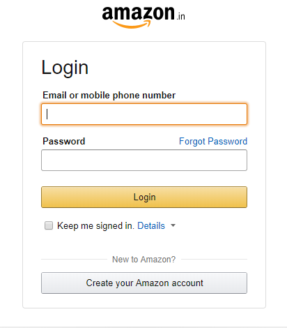 Amazon Affiliate Login