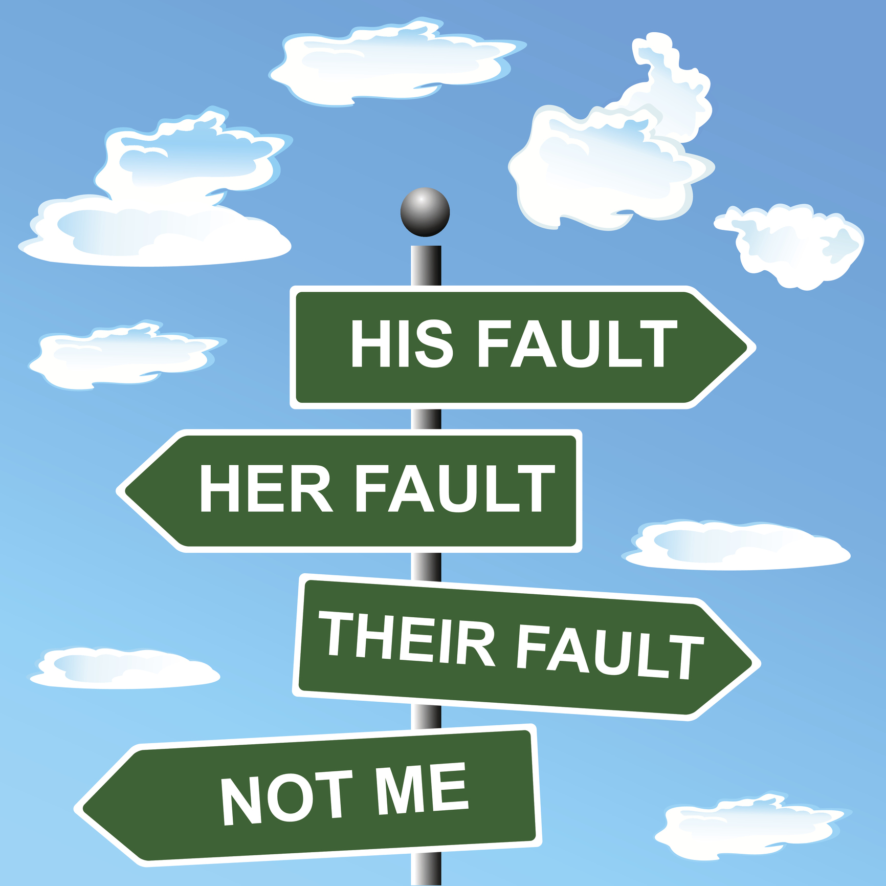 The blame game